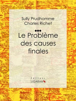 cover image of Le Problème des causes finales